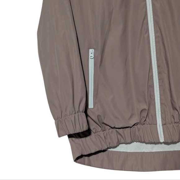 Little Bipsy Women's Block Windbreaker Jacket Color Baby Rose Pink Size XXL. - Picture 3 of 13